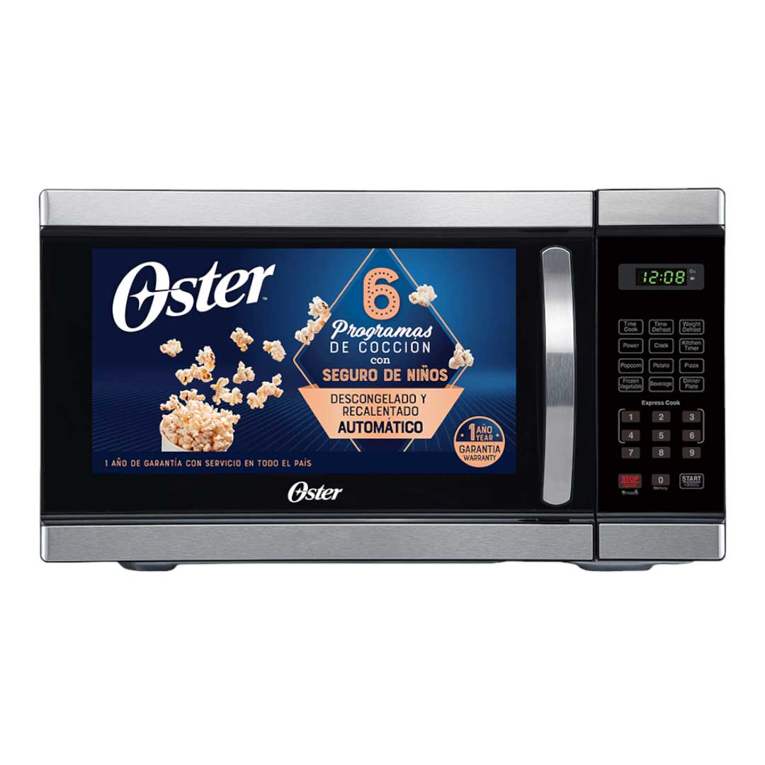 Microondas Oster 31L 1000W silver