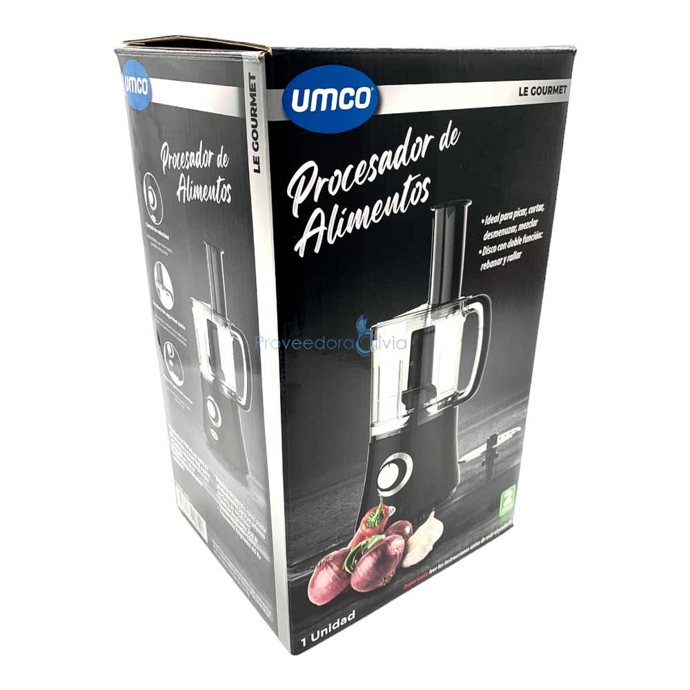 PROCESADOR DE ALIMENTOS UMCO 300 W Color Negro Tamaño 700 ml